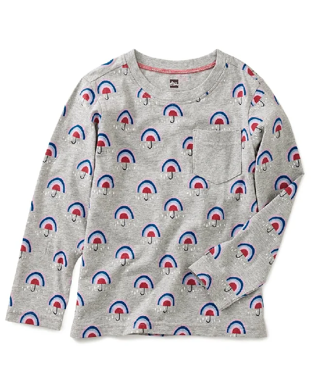 Men's Shirts with Geometric PatternsTea Collection Printed Long-Sleeve Pocket T-Shirt Men's Shirts with Geometric PatternsTea Collection Printed Long-Sleeve Pocket T-Shirt