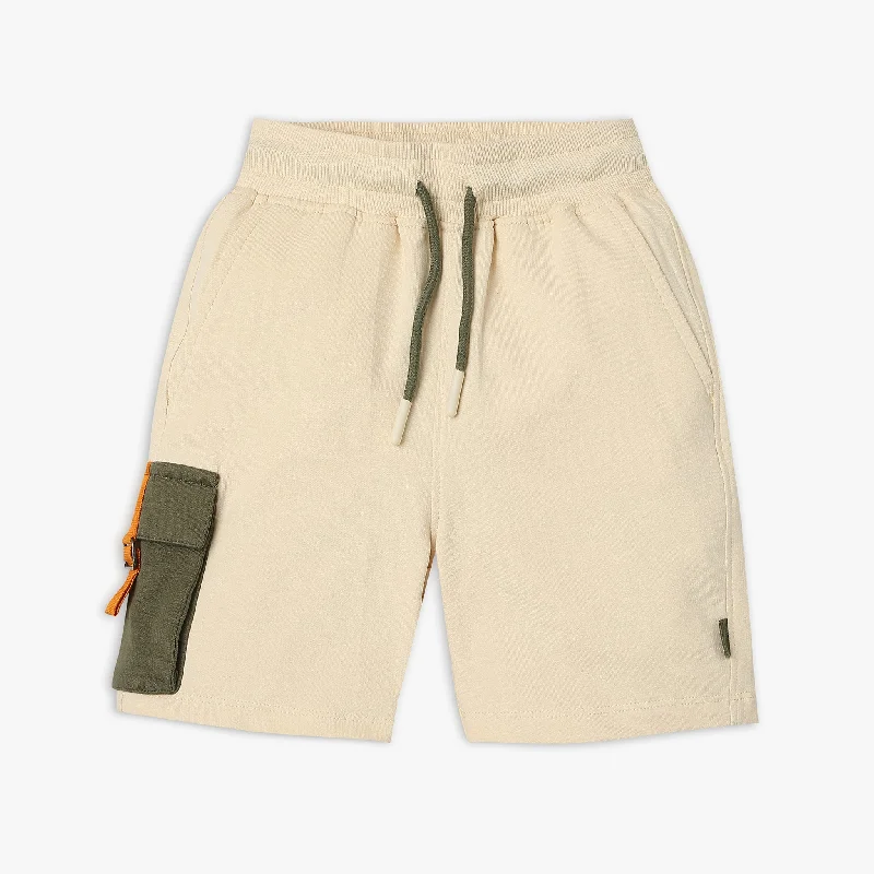 Men's Formal Trousers for BusinessBoys Regular Fit Solid Mid Rise Shorts