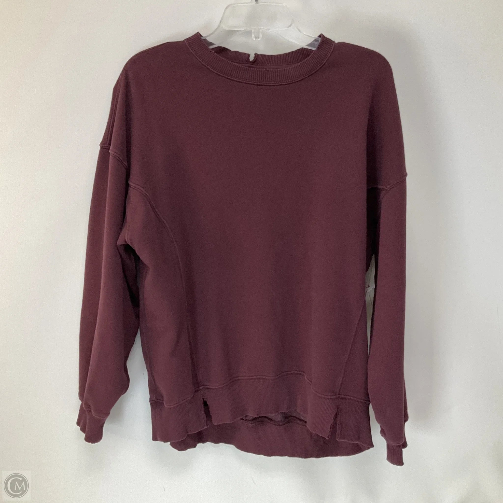 Men's Hoodies for Mild WeatherSweatshirt Crewneck By Aerie In Purple, Size: S