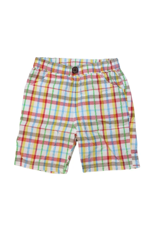 Men's Low-Waisted Pants for a Casual VibeMiki House Plaid Shorts 18-24M
