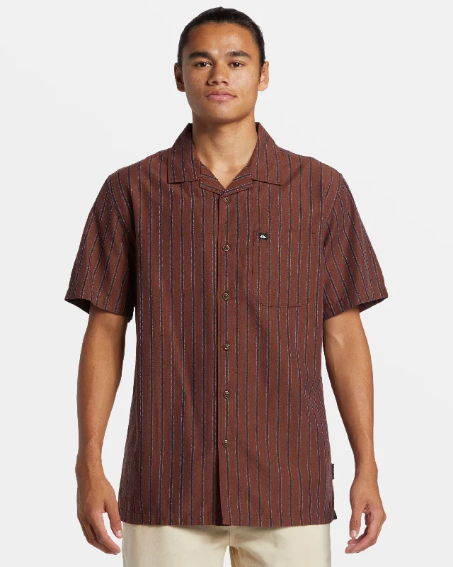 Men's Neutral-Tone Shirts for Versatile StylingCasa Casual Short Sleeve Shirt - Brown Stone Casa Ss Men's Neutral-Tone Shirts for Versatile StylingCasa Casual Short Sleeve Shirt - Brown Stone Casa Ss