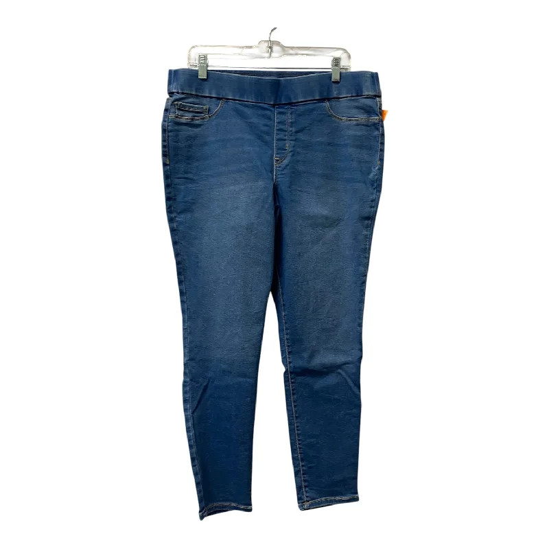 Men's Jeans for SportsJeans Skinny By Nine West In Blue, Size:14