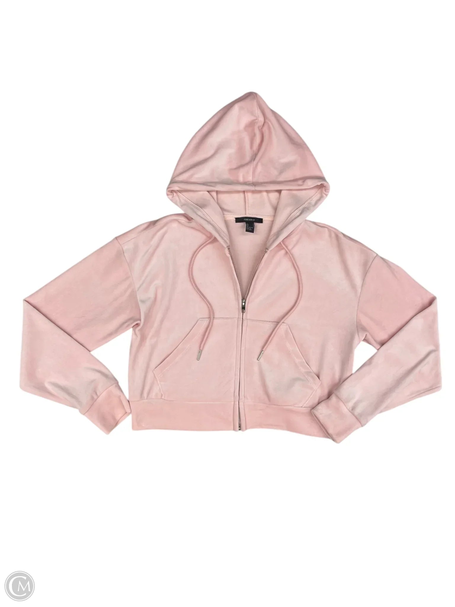 Designer Men's Hoodie JacketsSweatshirt Hoodie By Forever 21 In Pink, Size: S