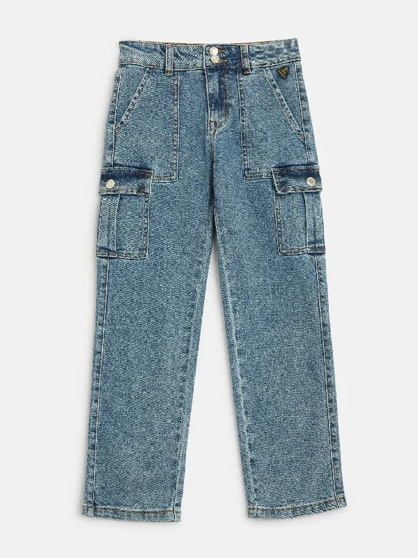 Baggy Cargo Men's JeansHailey Straight Cargo Jeans (7-16)