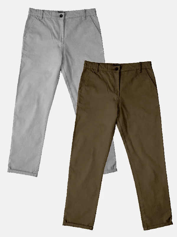Elegant Men's JeansBoys Casual Pant Pack of 2