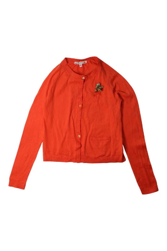 Men's Sweaters with Belt LoopsBonpoint Cardigan With Brooch Detail 10Y