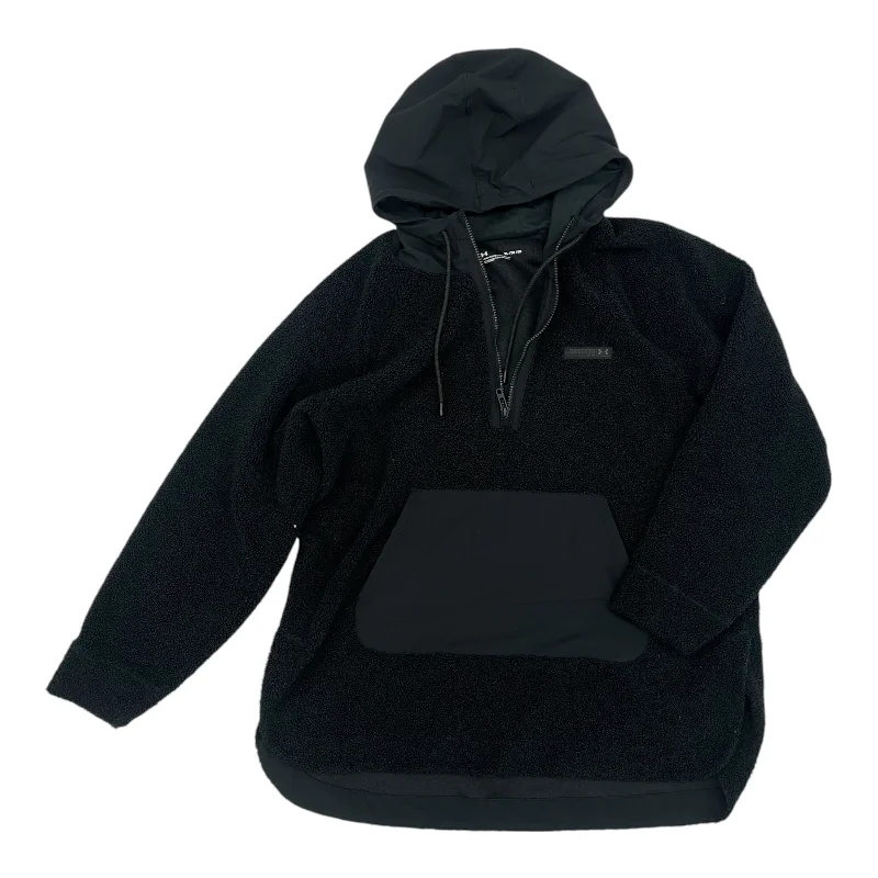 Modern Men's Tech HoodiesSweatshirt Hoodie By Under Armour In Black, Size:Xl