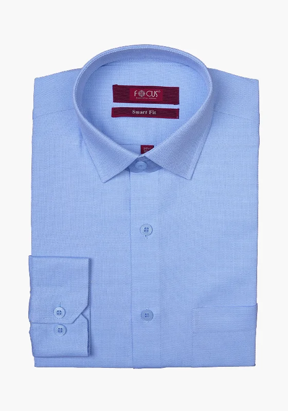 Men's French-Cuff Shirts for a Sophisticated EdgeSky Self Print Dress Shirt