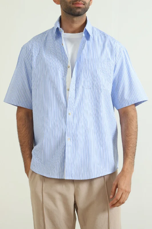 Men's Unique Dress Shirts for a Statement LookCOTTON STRIPED SHIRT