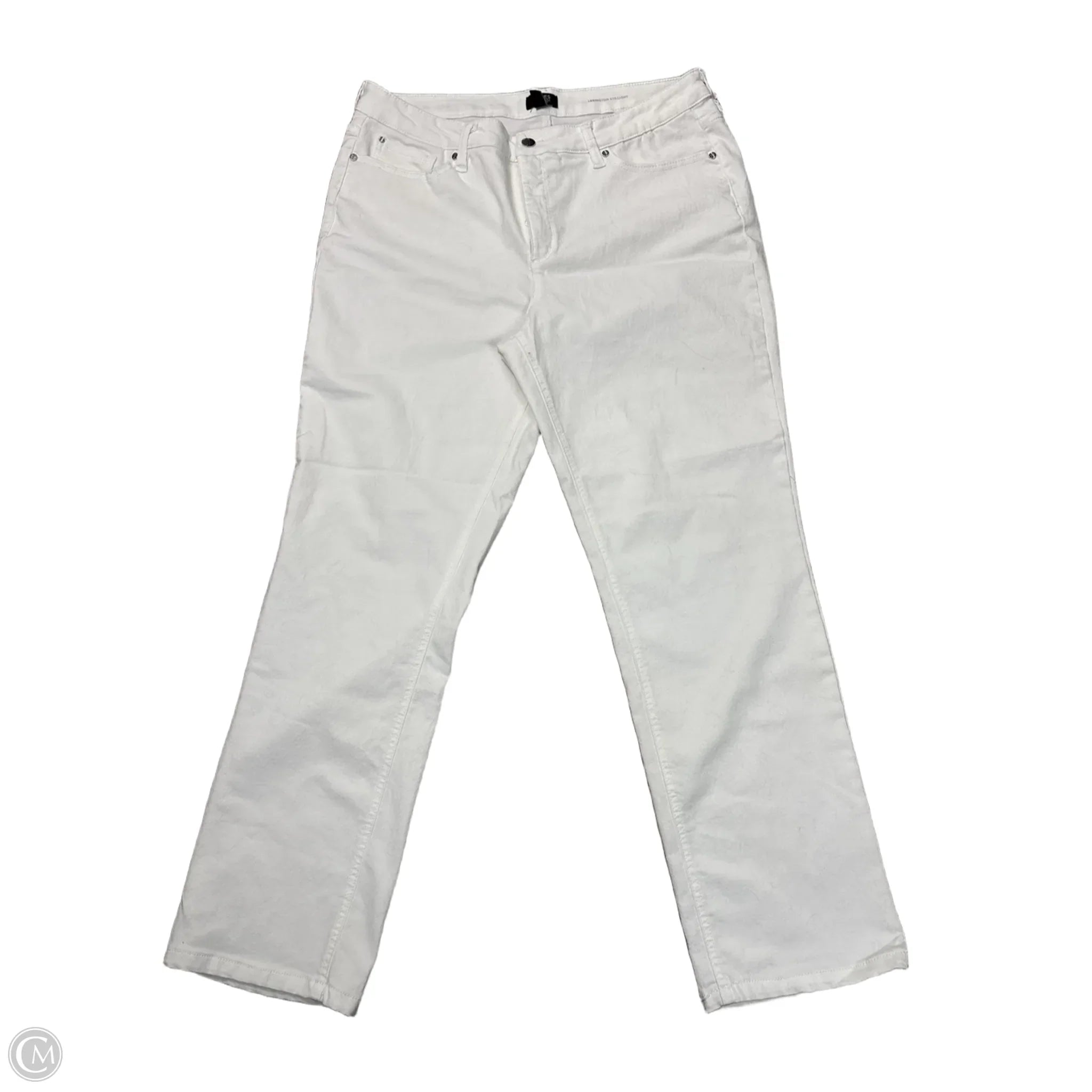 Men's Skinny JeansJeans Straight By Jones New York In White, Size: 16