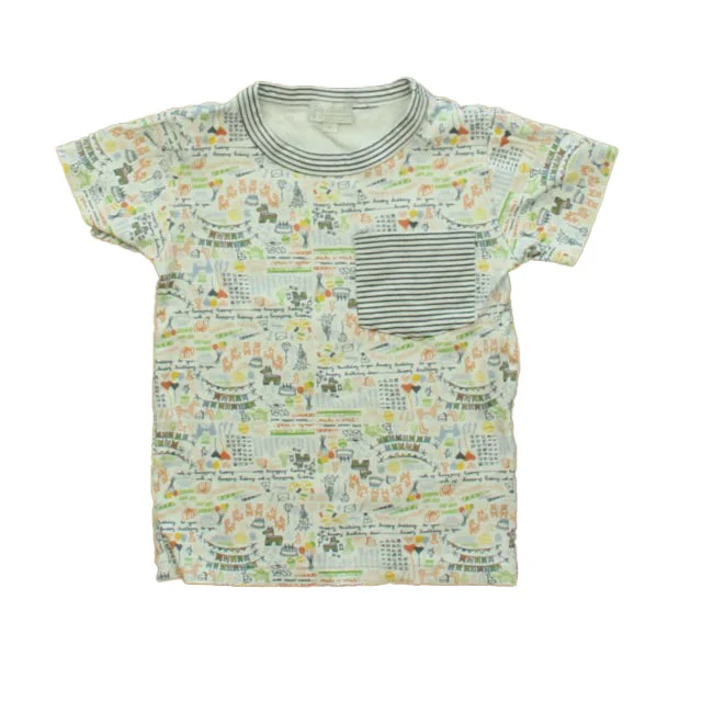 Men's Shirts with Striped PatternsJoy Street Boys White Party Favors T-Shirt