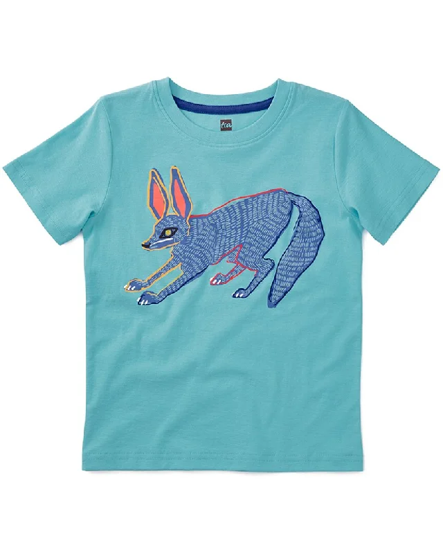 Men's Shirts with Hidden ButtonsTea Collection Alebrije Coyote Graphic T-Shirt