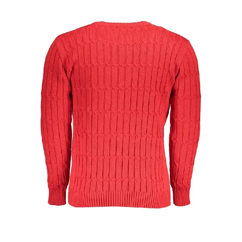 Men's Sweaters with Hoods and DrawstringsU.S. Grand Polo Grand Polo Pink Twisted Crew Neck Men's Sweater Men's Sweaters with Hoods and DrawstringsU.S. Grand Polo Grand Polo Pink Twisted Crew Neck Men's Sweater