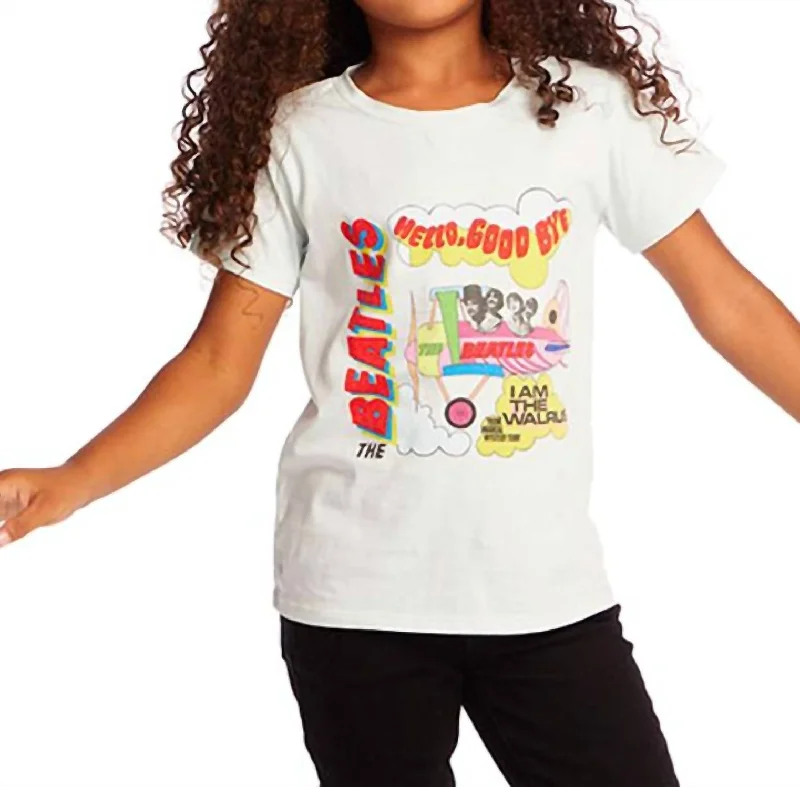 Men's Shirts with Drawstring WaistbandsBeatles I Am The Walrus Tee In Cooling Spray