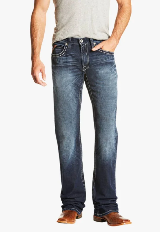 Men's Jeans with Fashionable RipsAriat Mens M6 Folsom Jean