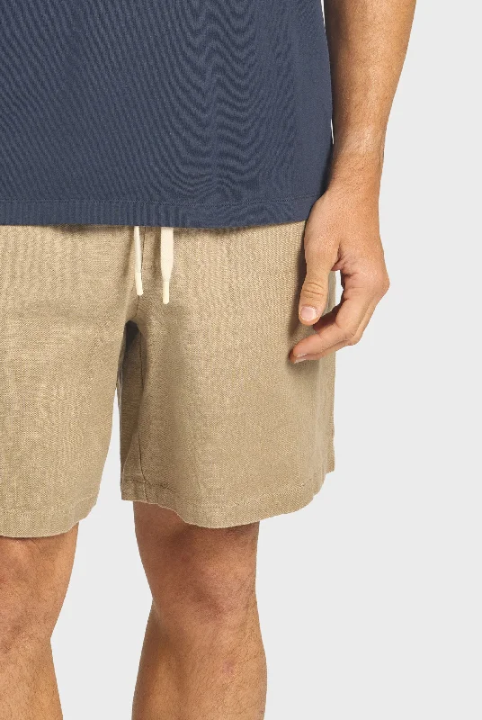 Men's Zippered Pants for SecurityJeff Linen Short