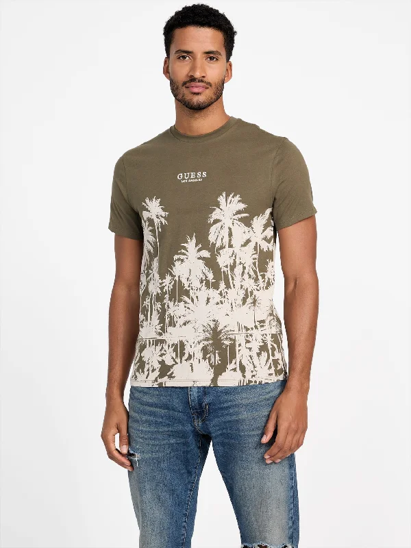 Men's Shirts with Appliquéd SleevesEco Bruno Palm Tee
