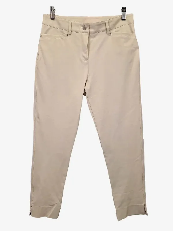 Men's Skinny Jeans with Stretch FabricPaula Ryan Sand Stretch 7/8th Jeans Size M