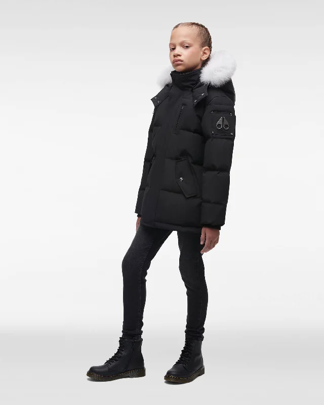 Navy with Natural Fox Fur