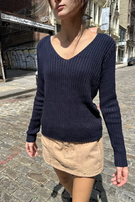 Men's Sweaters with Mock-Neck DesignsGrace V-Neck Sweater
