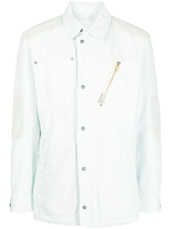 Luxurious Men's Cashmere CoatsMulti Pocket Shirt Jacket