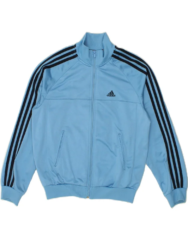 Men's Coats with Ripstop FabricADIDAS Boys Tracksuit Top Jacket 12-13 Years Blue Polyester Men's Coats with Ripstop FabricADIDAS Boys Tracksuit Top Jacket 12-13 Years Blue Polyester