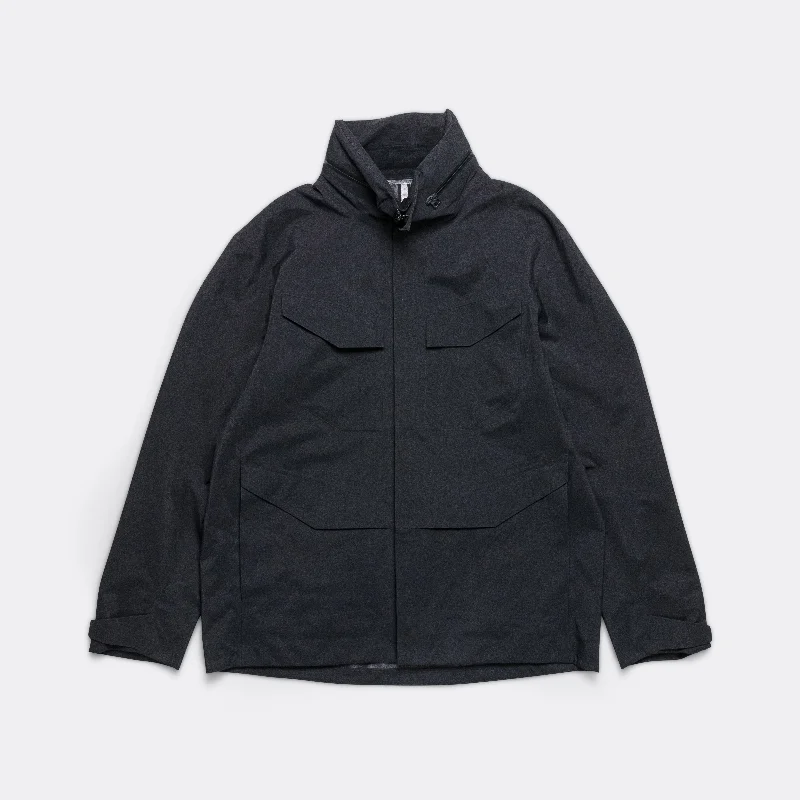 Men's Coats with VentilationField Jacket - Black