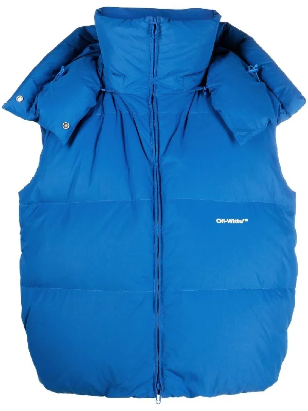 Men's Coats with Embroidered DetailsBounce Down-Feather Hooded Jacket