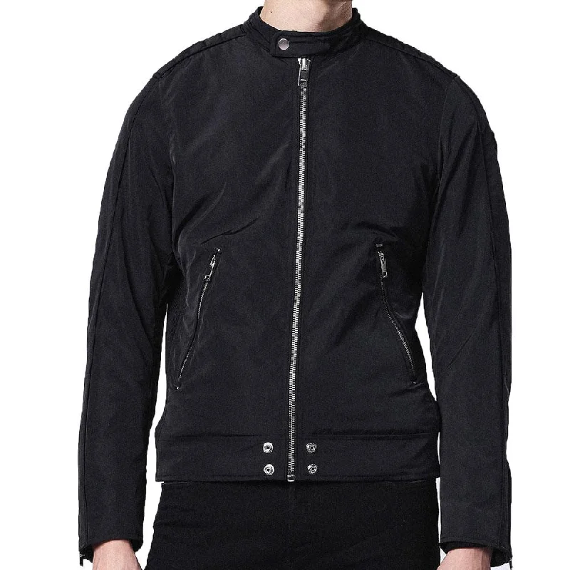 Durable Men's Car CoatsDiesel J-Quad Racer Jacket - Black