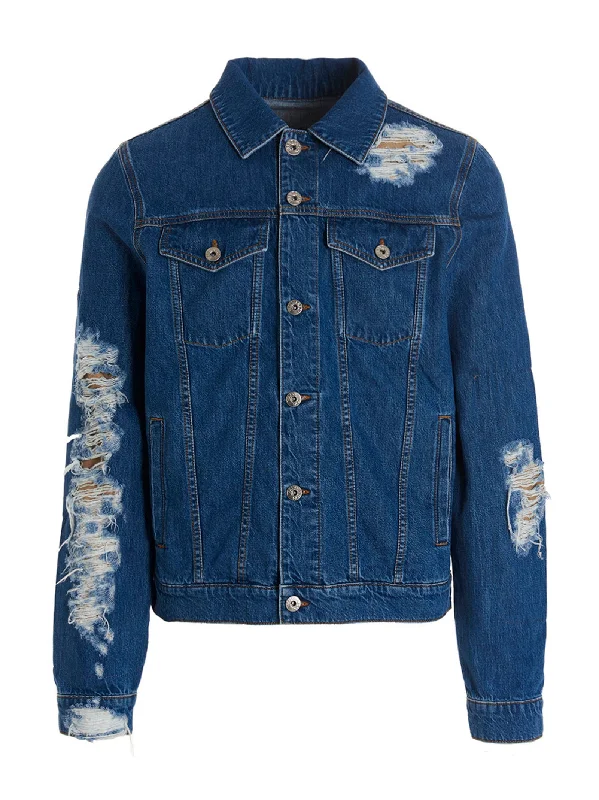 Men's Coats for Tall MenDistressed Jacket