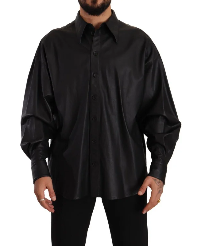 Men's Coats for Every OccasionElegant Black Leather Jacket