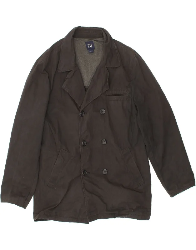 Durable Men's Car CoatsGAP Mens Utility Jacket UK 40 Large Black