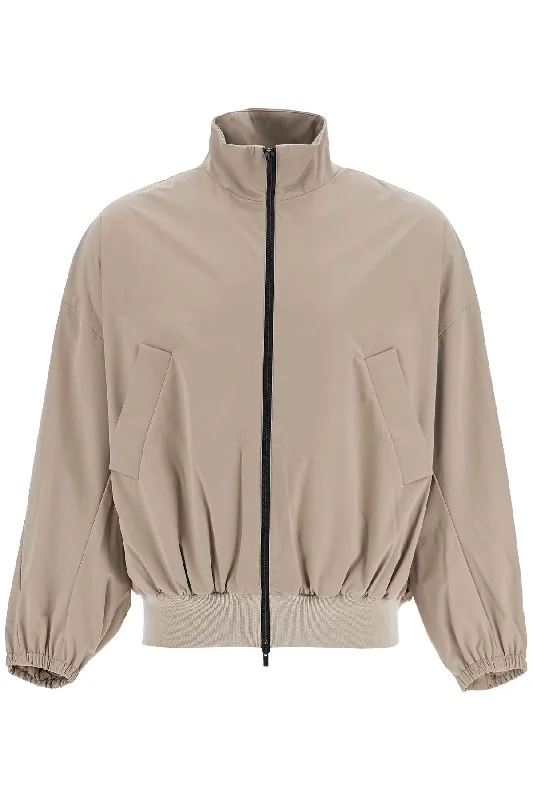 Men's Coats for Ice FishingHigh-necked Vented Track Jacket With
