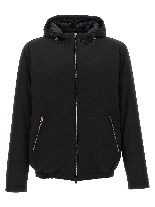 Men's Coats for AutumnHooded Down Jacket