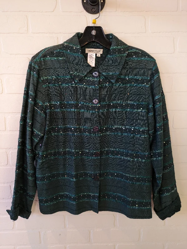Men's Coats with Chest PocketsJacket Shirt By Coldwater Creek  Size: S