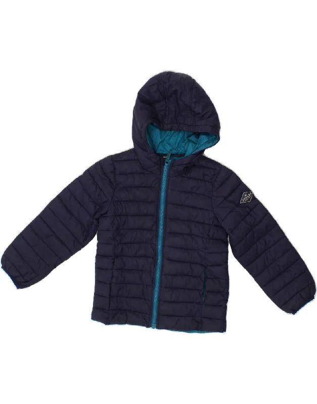 Men's Coats with LiningJOULES Girls Hooded Padded Jacket 5-6 Years Navy Blue Polyamide Men's Coats with LiningJOULES Girls Hooded Padded Jacket 5-6 Years Navy Blue Polyamide