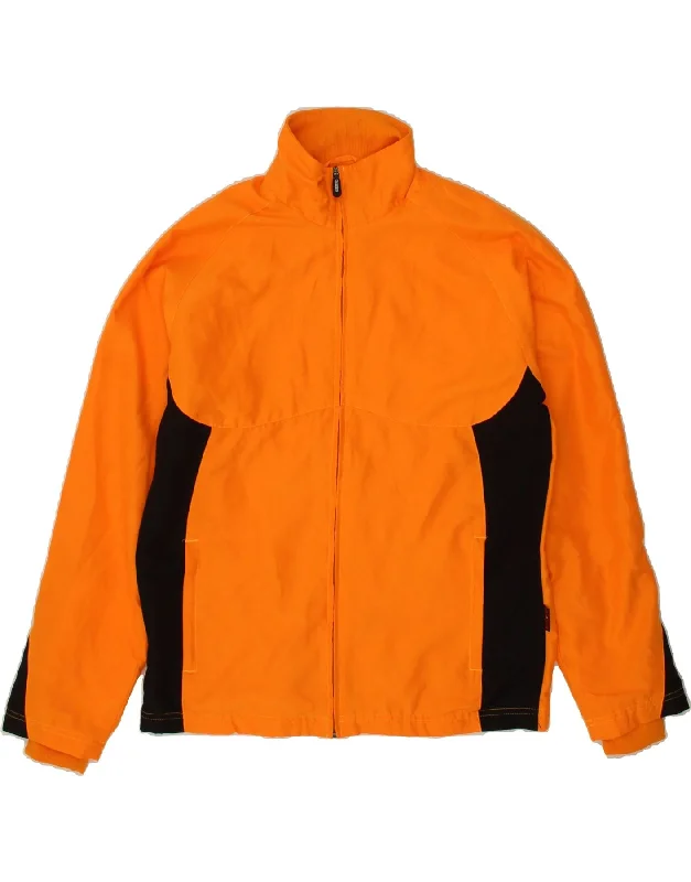 Men's Coats for Mild WeatherKAPPA Mens Bomber Jacket UK 38 Medium Orange Colourblock Polyester Men's Coats for Mild WeatherKAPPA Mens Bomber Jacket UK 38 Medium Orange Colourblock Polyester