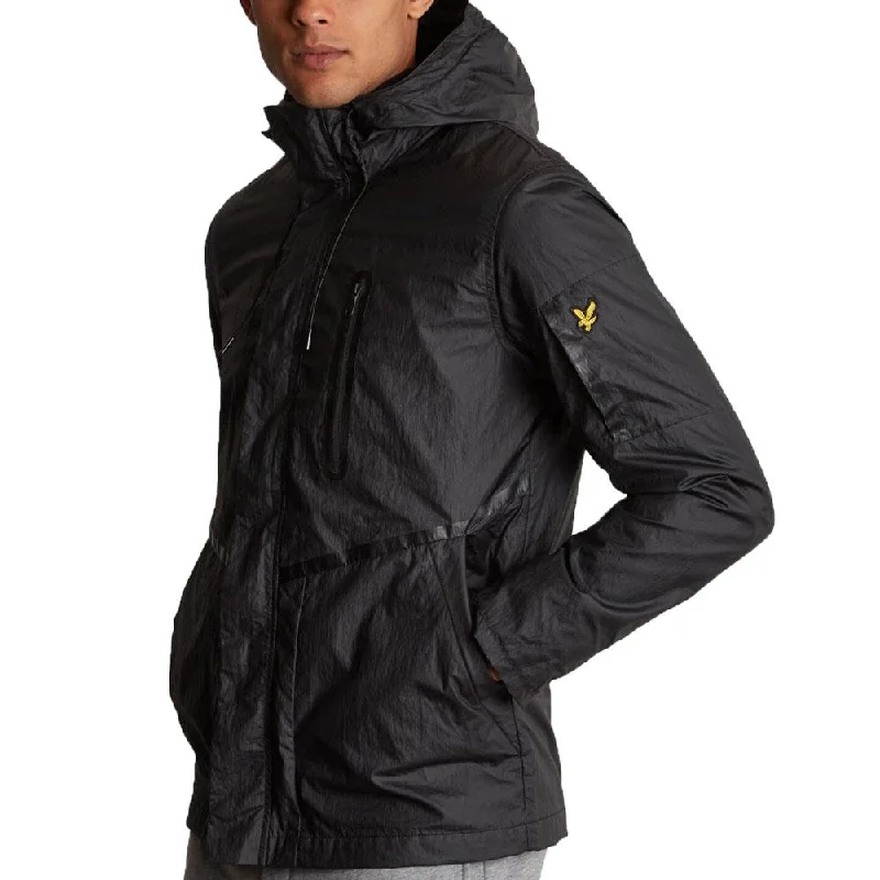 Men's Coats with Stretch FabricLyle & Scott Casuals Zip Through Jacket - True Black Men's Coats with Stretch FabricLyle & Scott Casuals Zip Through Jacket - True Black
