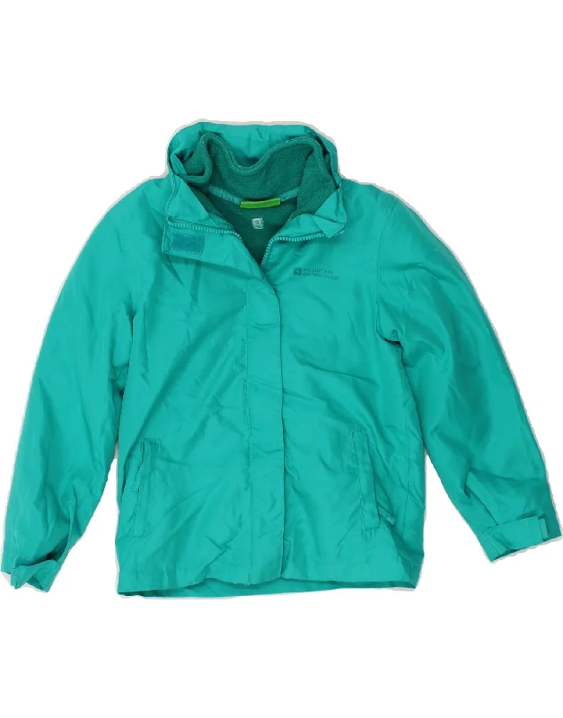 Men's Coats with ButtonsMOUNTAIN WAREHOUSE Boys Windbreaker Jacket 5-6 Years Turquoise Men's Coats with ButtonsMOUNTAIN WAREHOUSE Boys Windbreaker Jacket 5-6 Years Turquoise