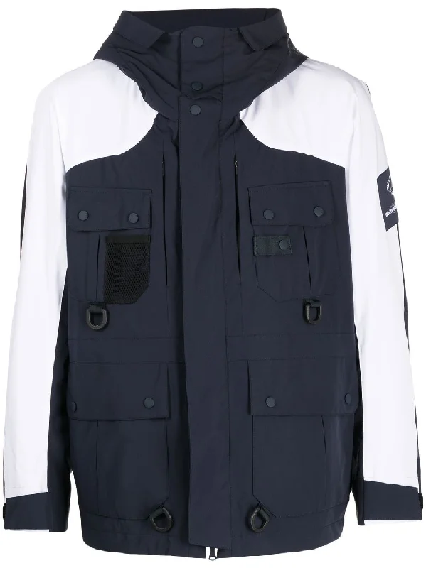 Men's Coats with Vintage StyleMultiple Pockets Hooded Jacket