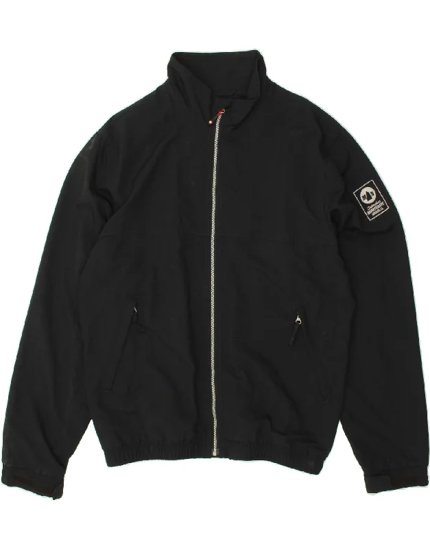 Men's Coats with Adjustable HemsMURPHY & NYE Mens Sailmakers Regular Fit Bomber Jacket UK 44 2XL Black
