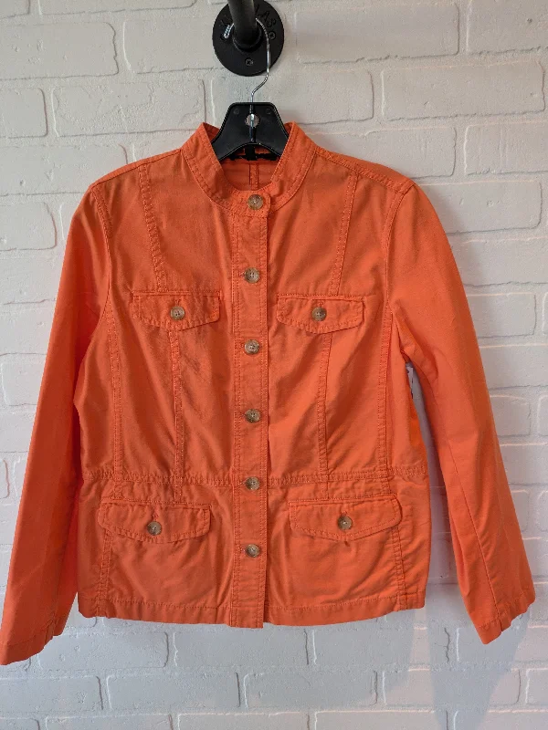 Men's Coats Made in the USAOrange Jacket Denim Talbots, Size M