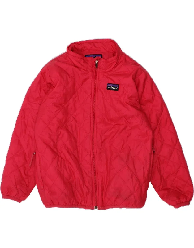 Luxurious Men's Cashmere CoatsPATAGONIA Girls Bomber Jacket 2-3 Years Red Polyester