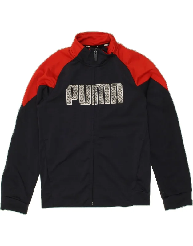 Men's Coats for SnowshoeingPUMA Boys Graphic Tracksuit Top Jacket 9-10 Years Medium Black Colourblock Men's Coats for SnowshoeingPUMA Boys Graphic Tracksuit Top Jacket 9-10 Years Medium Black Colourblock