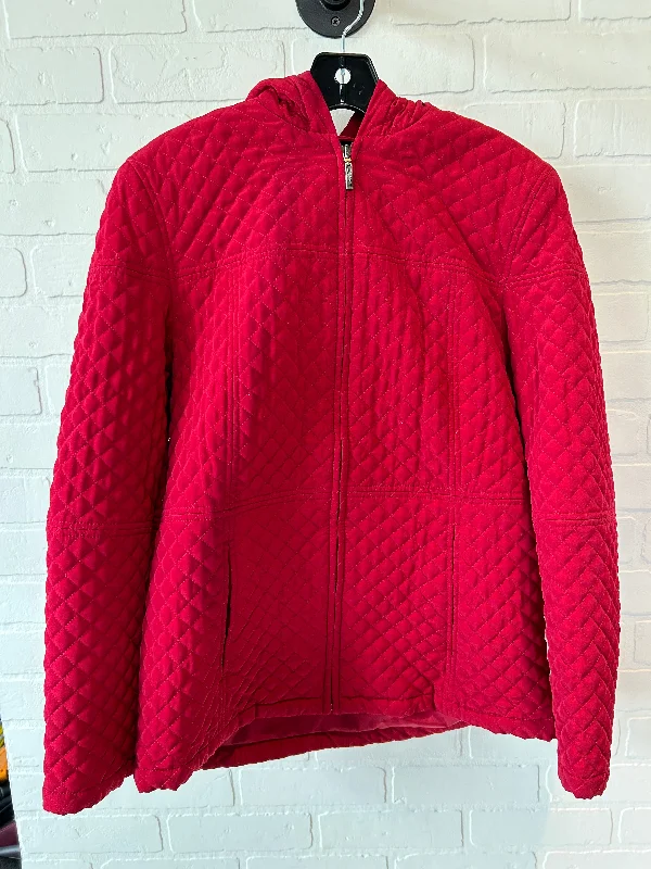 Men's Coats for SpringRed Jacket Puffer & Quilted Esprit, Size M