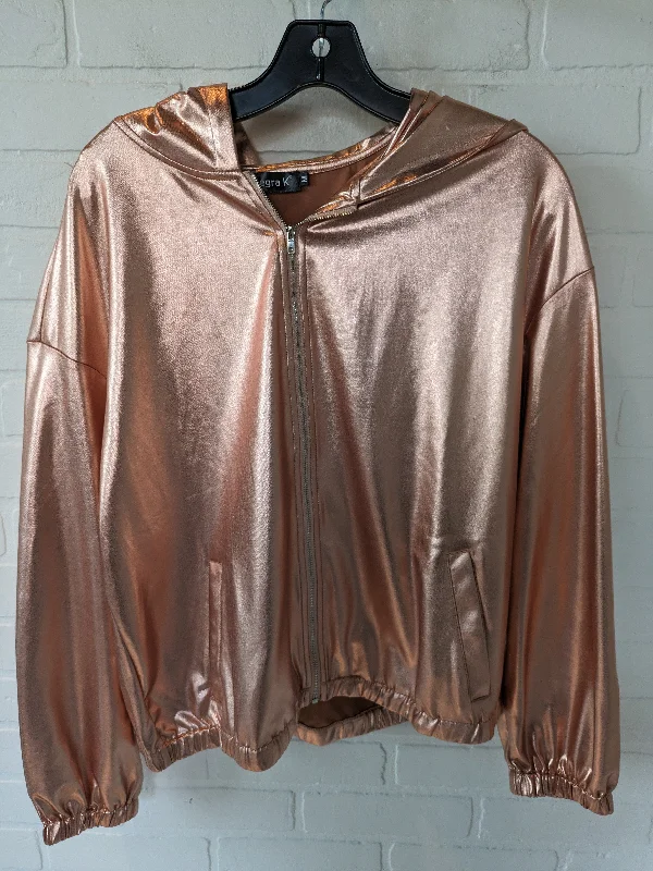 Modern Men's Field JacketsRose Gold Jacket Other Allegra K, Size M