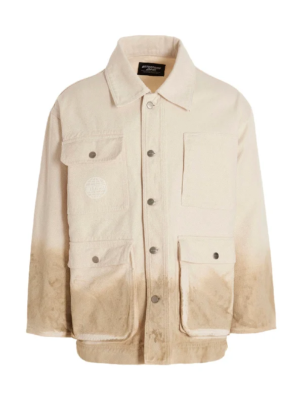 Men's Coats with Adjustable HemsSafari Jacket