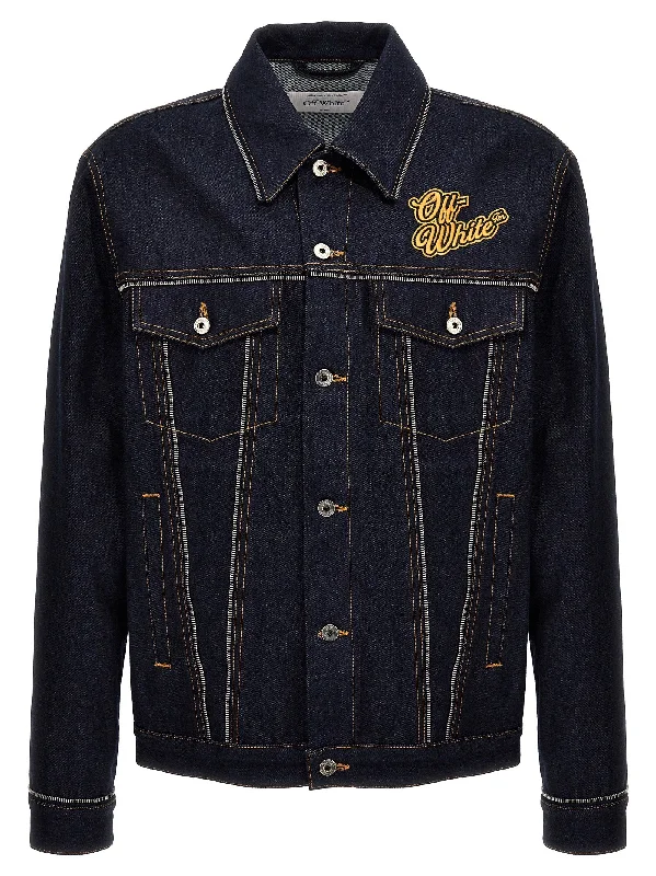Men's Coats for Everyday WearSkate Zip Denim Jacket