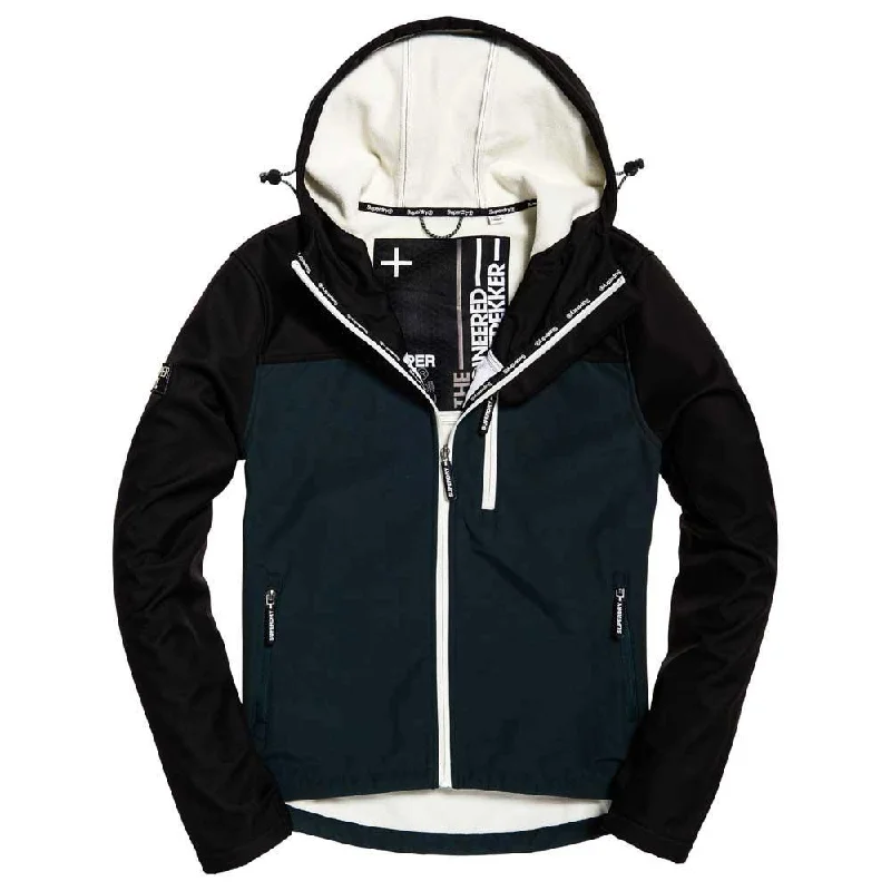 Men's Coats for Dressy OccasionsSuperdry Windtracer Jacket - Black M50002SQ
