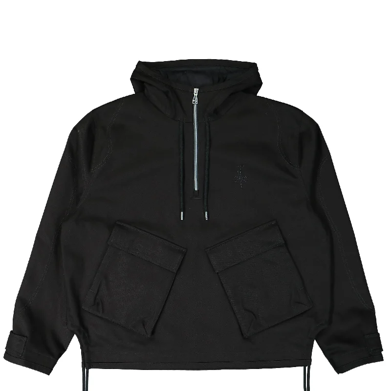 Men's Coats with Military InfluenceHalf-Zip Jacket